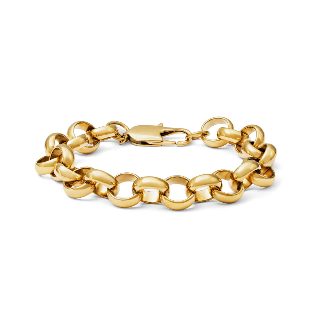 Belcher Bracelet Gold | 12mm - Image 3