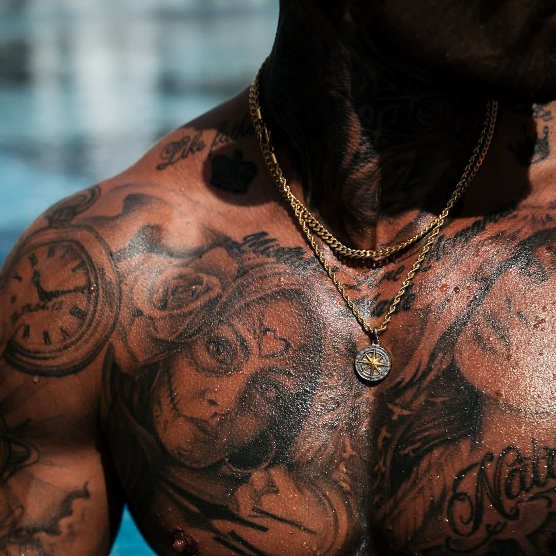 Compass x Cuban Set | Gun Metal & Gold - Image 5