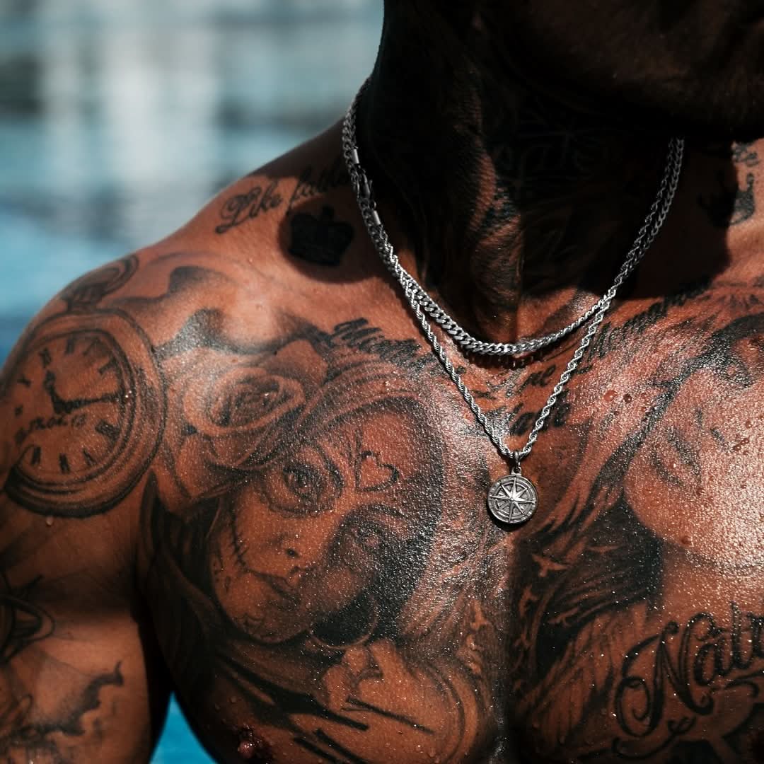 Compass x Cuban Set | Gun Metal & Silver - Image 5