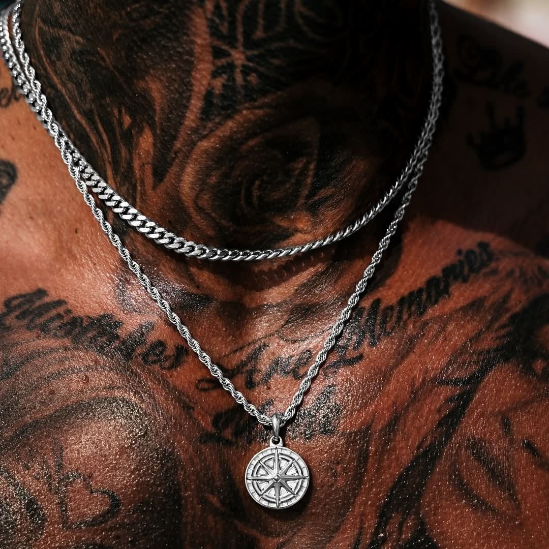 Compass x Cuban Set | Silver - Image 5