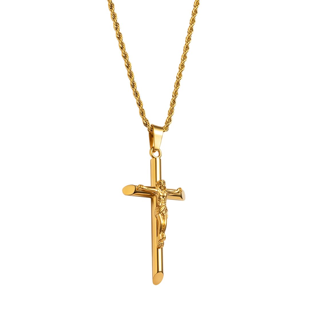 Crucifix Pendant | Gold - Image 5