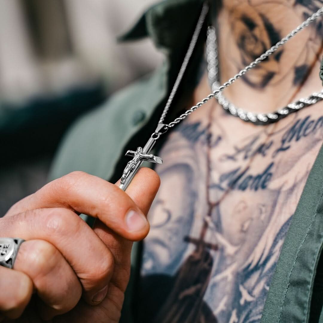 Crucifix Pendant | Silver - Image 4