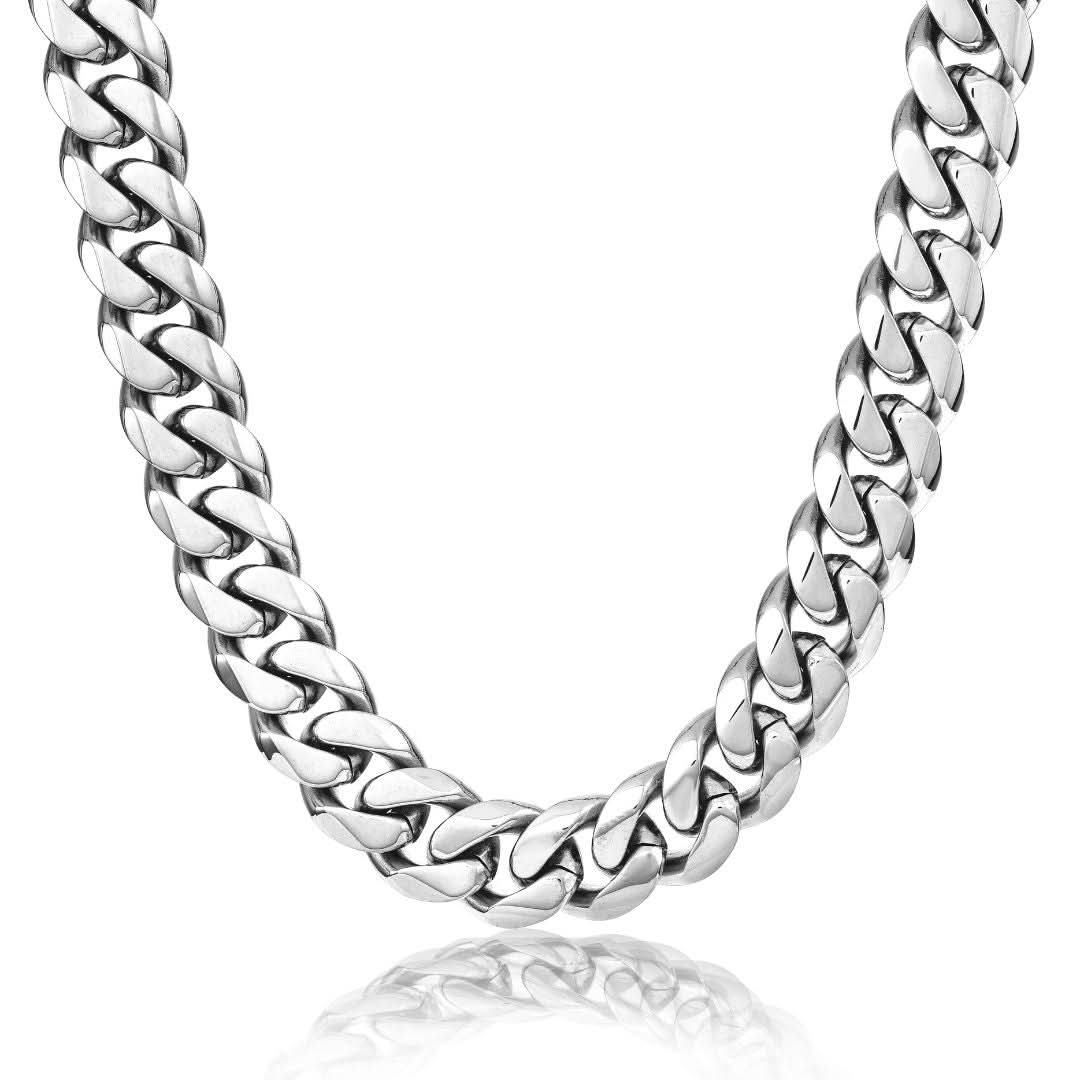 Cuban Chain Silver | 14mm