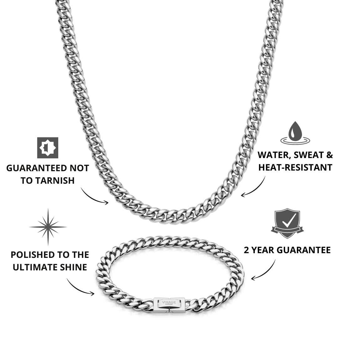 Cuban Set Silver | 8mm - Image 3