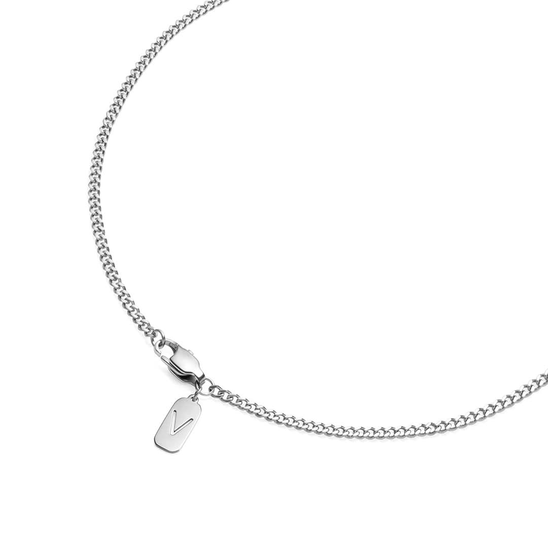 Curb Chain Silver | 2mm - Image 5