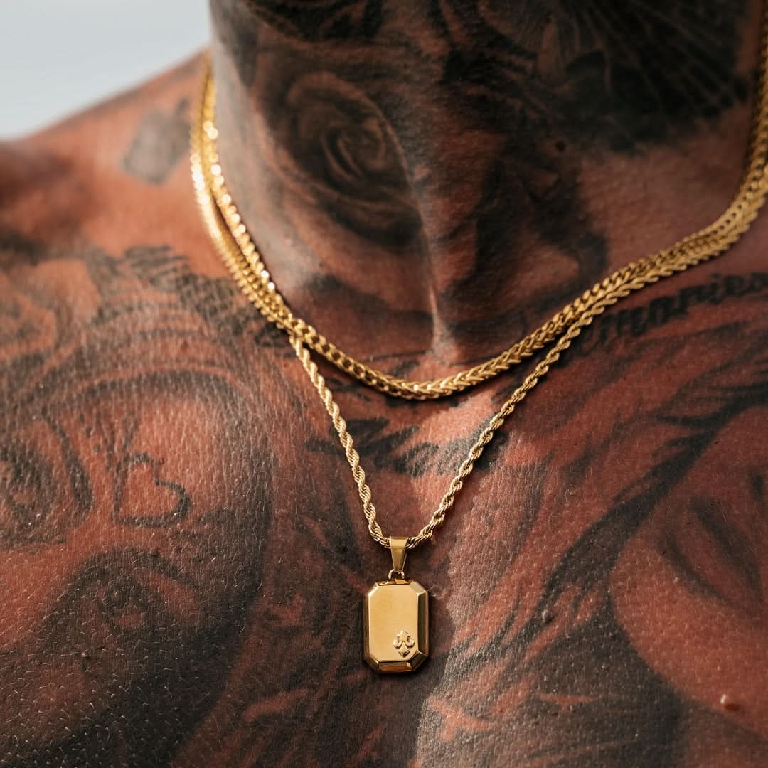 Fleur De Lis Pendant | Gold - Image 4