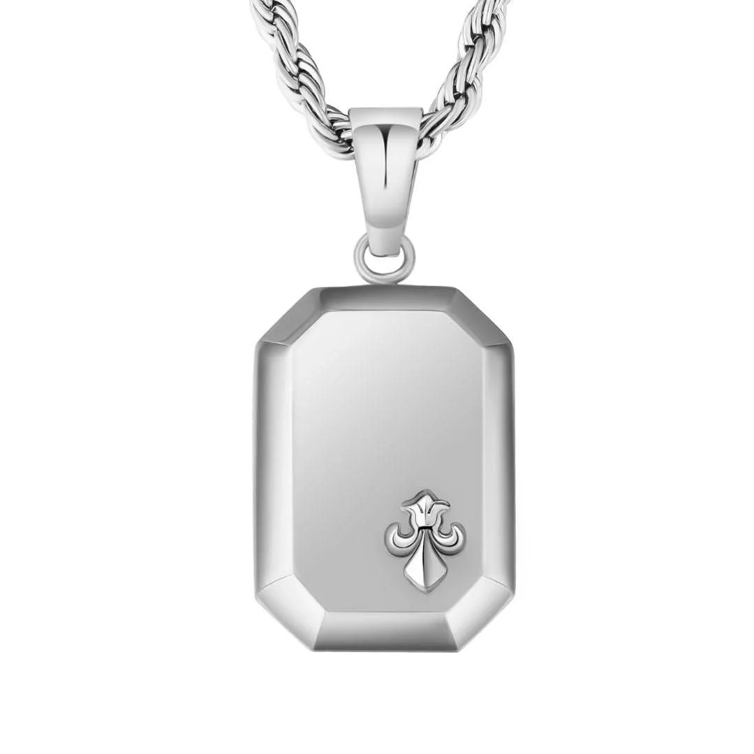 Fleur De Lis Pendant | Silver