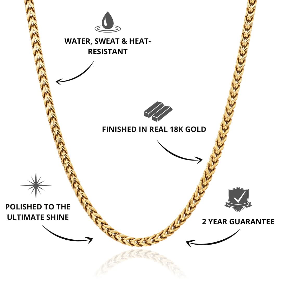 Franco Chain Gold | 3mm - Image 3