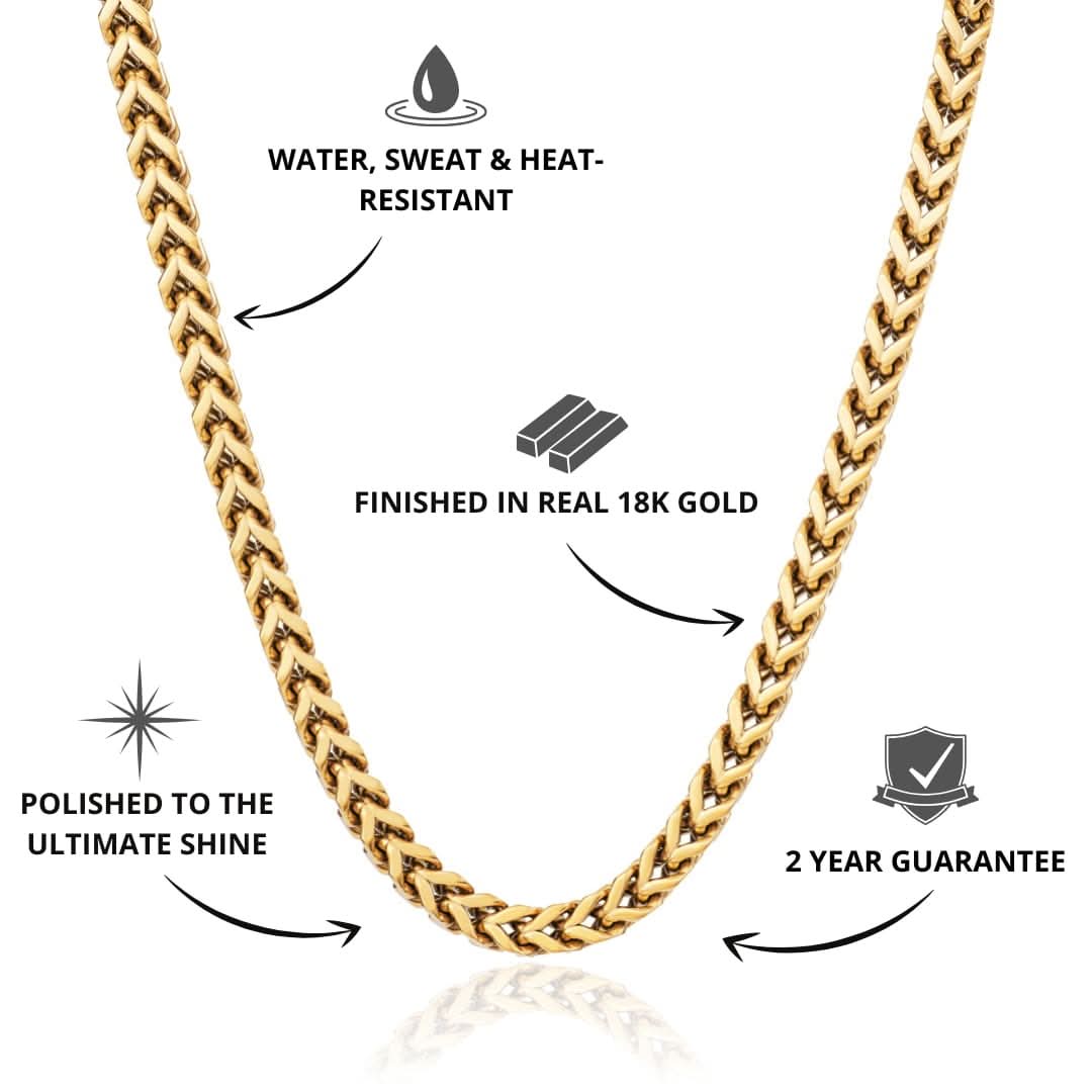 Franco Chain Gold | 5mm - Image 3