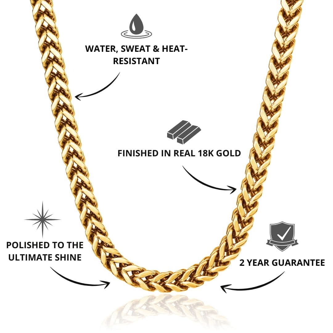 Franco Chain Gold | 8mm - Image 3