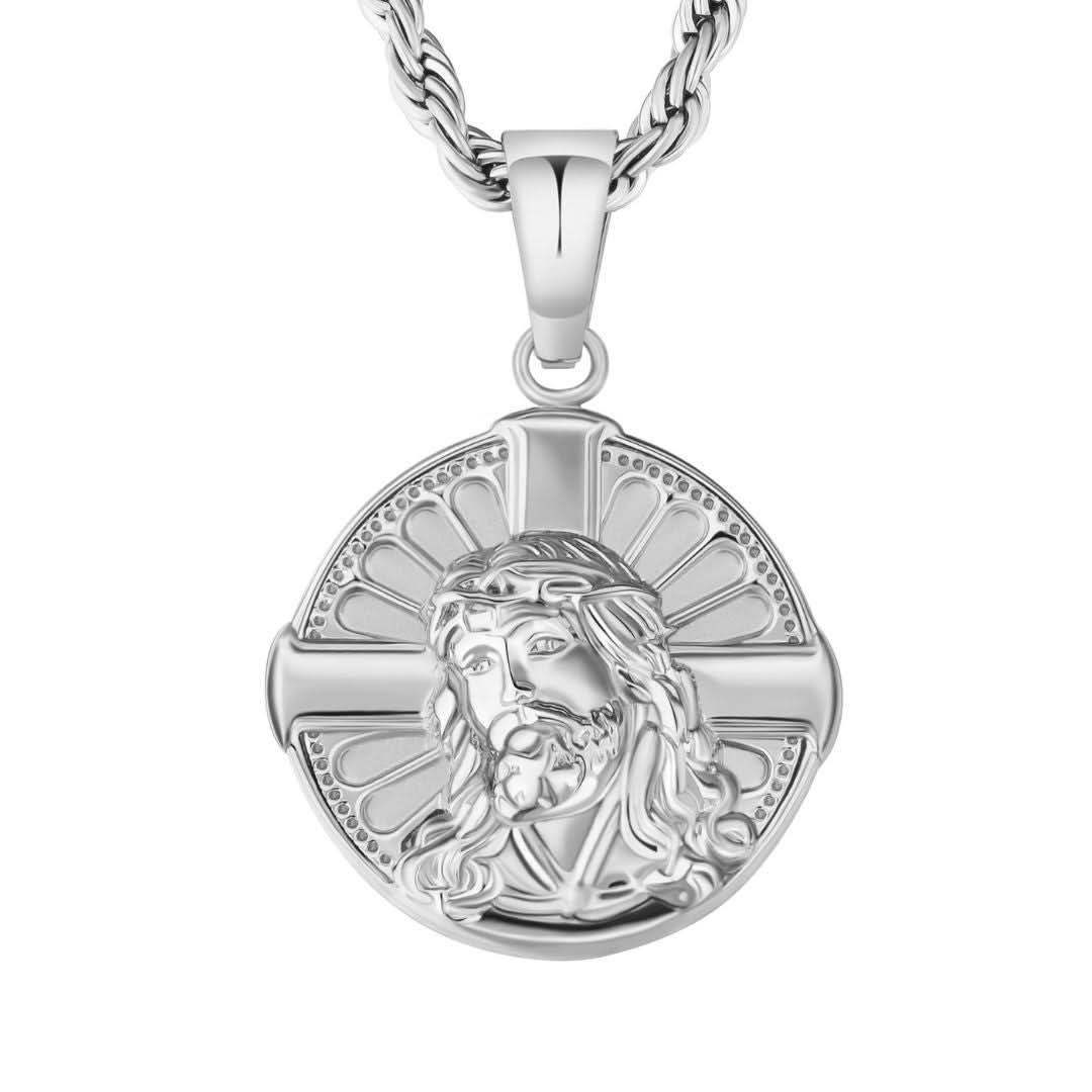 Jesus Pendant | Silver