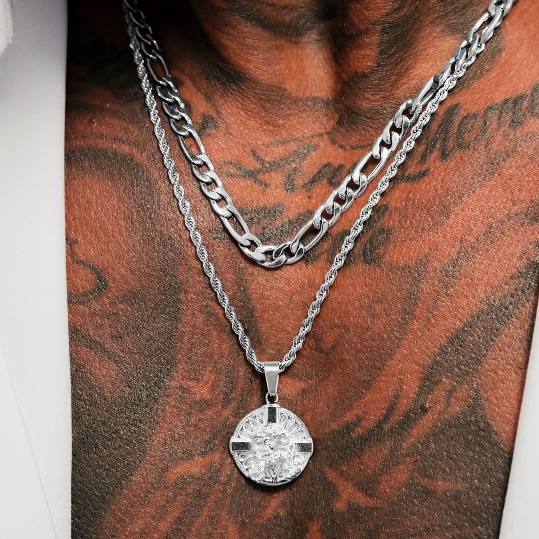 Jesus Pendant | Silver - Image 2