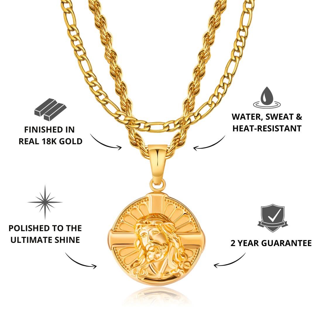 Jesus x Figaro Set | Gold - Image 3