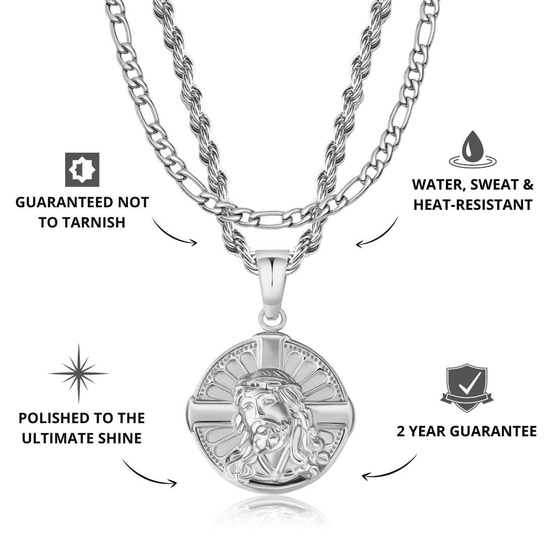 Jesus x Figaro Set | Silver - Image 3
