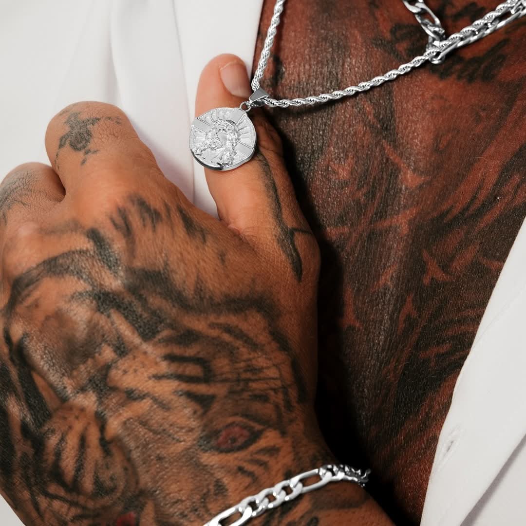Jesus x Figaro Set | Silver - Image 4