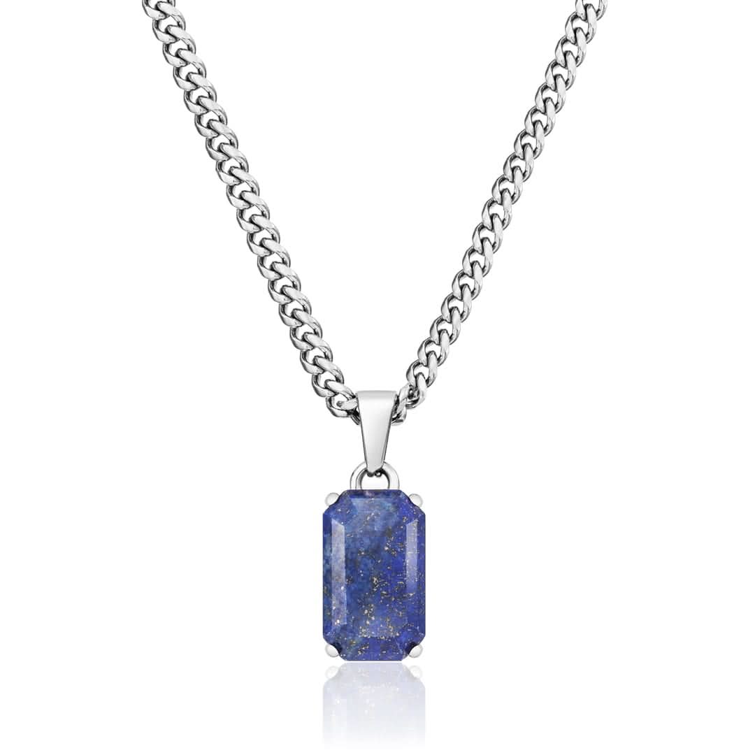 Lapis Pendant | Silver