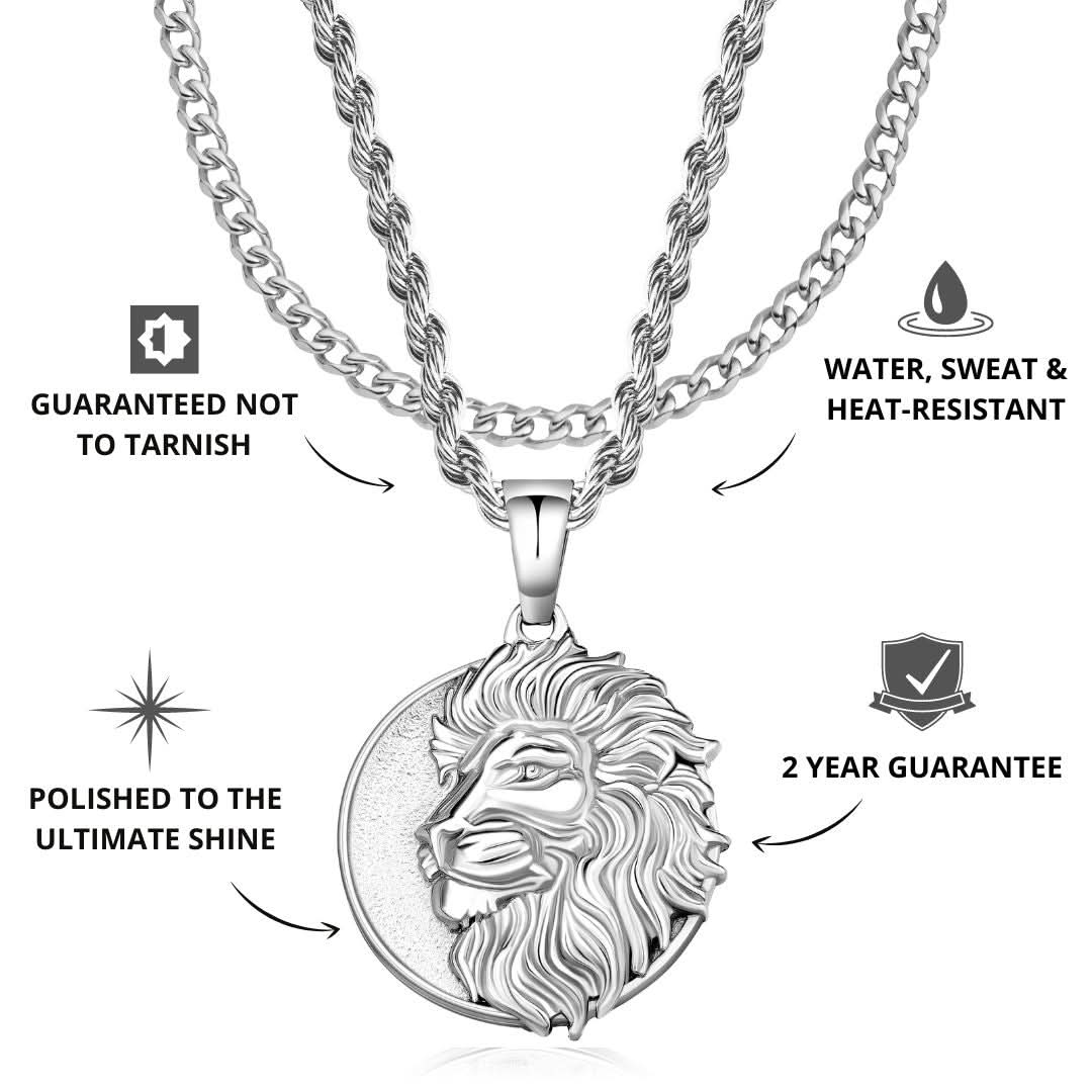 Lion LE x Cuban Set | Silver - Image 3