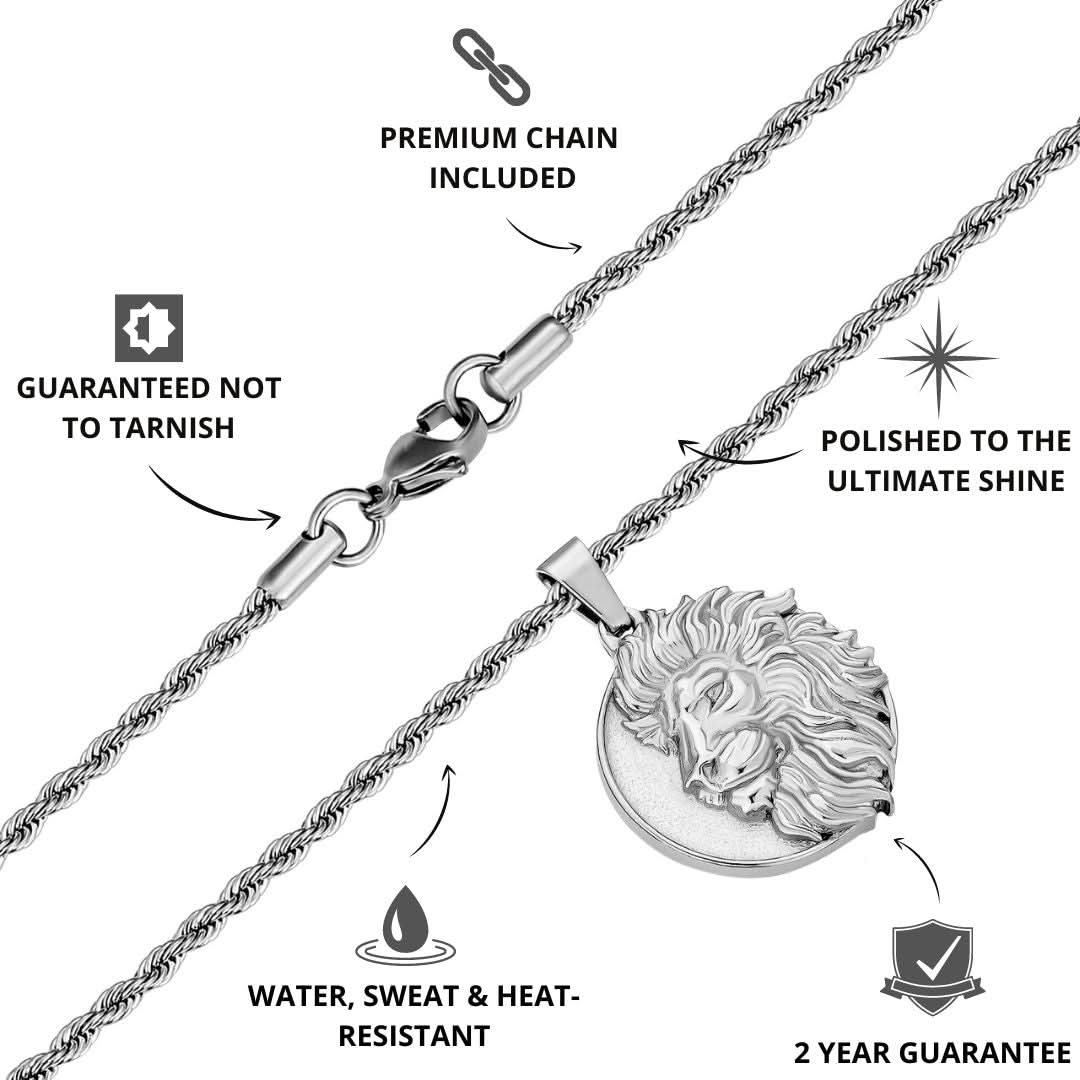 Lion Pendant | Silver LE - Image 3