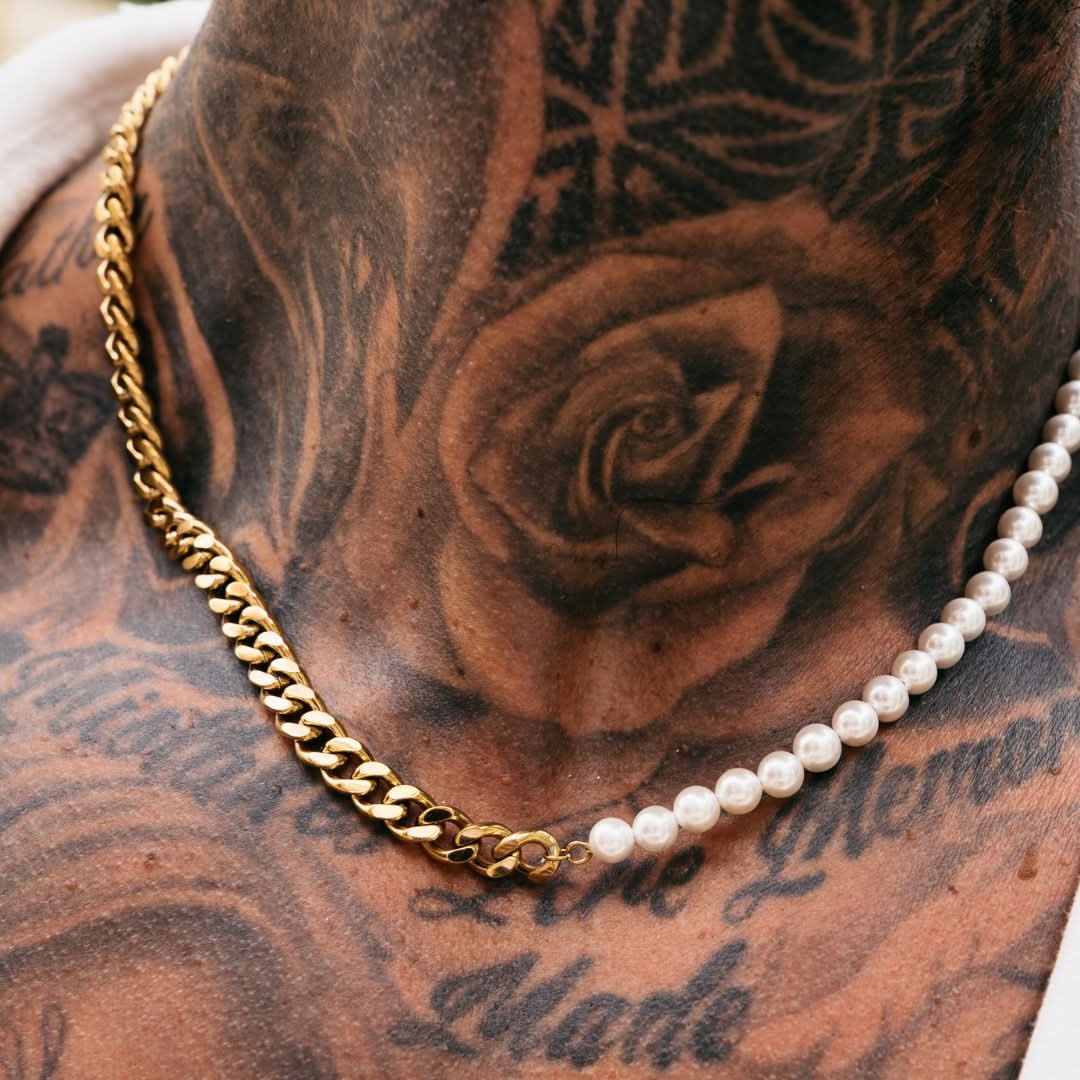 Pearl x Cuban Set | Gold - Image 5