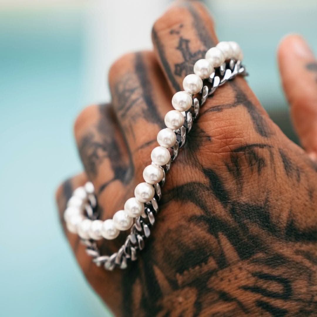 Pearl x Cuban Set | Silver - Image 3