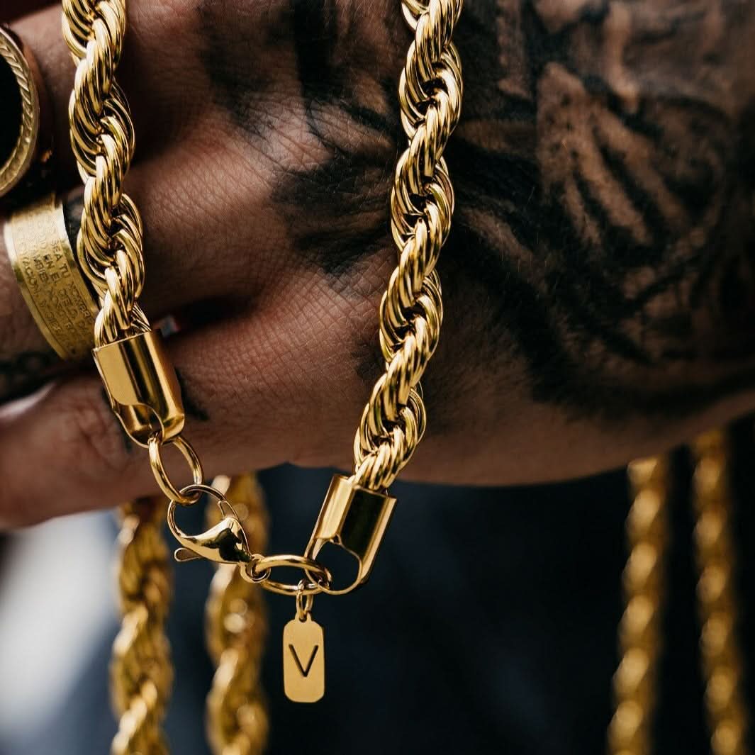 Rope Chain Gold | 8mm - Image 4