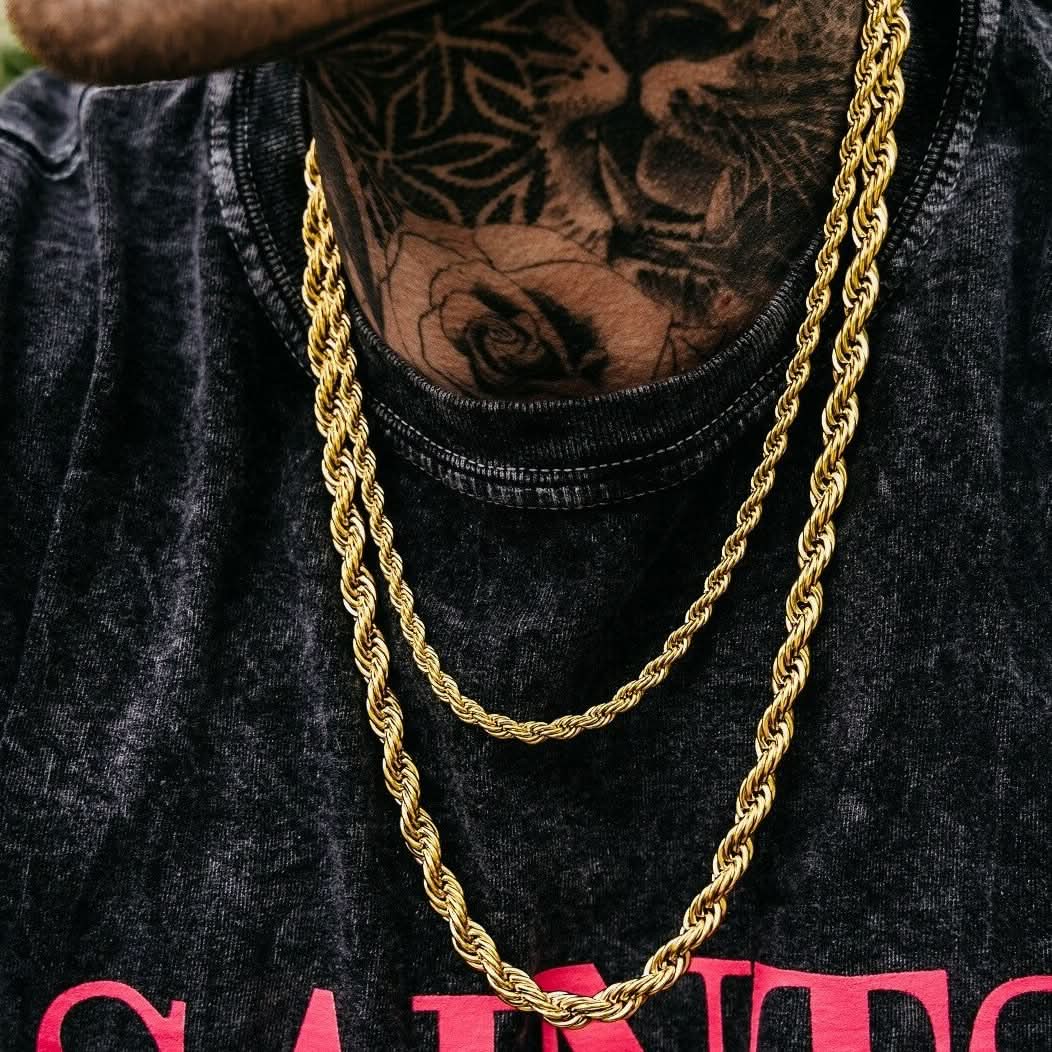 Rope Chain Gold | 8mm - Image 6