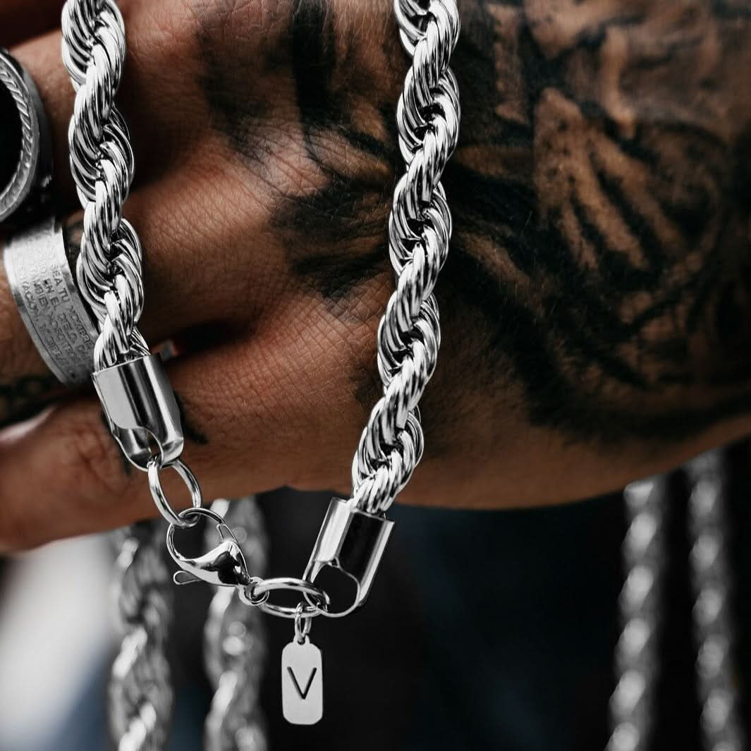 Rope Chain Silver | 8mm - Image 4