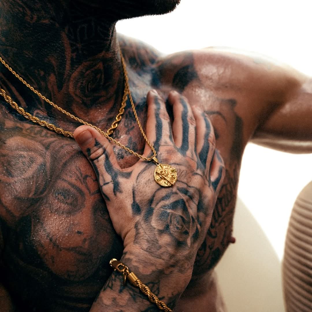 St Christopher LE x Rope Set | Gold - Image 5