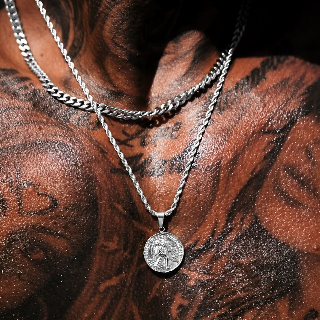 St Christopher Pendant | Silver - Image 4