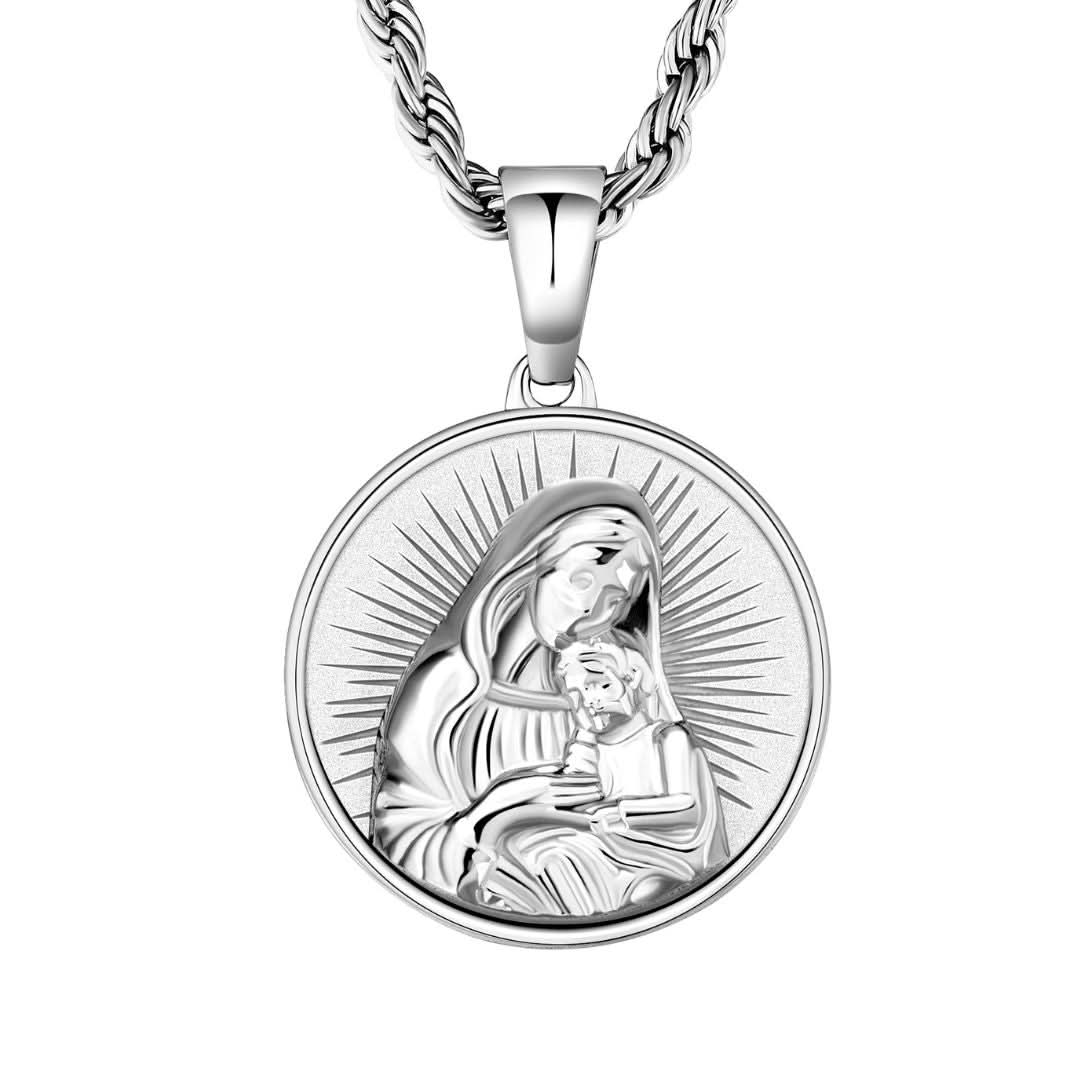 St Mary Pendant | Silver
