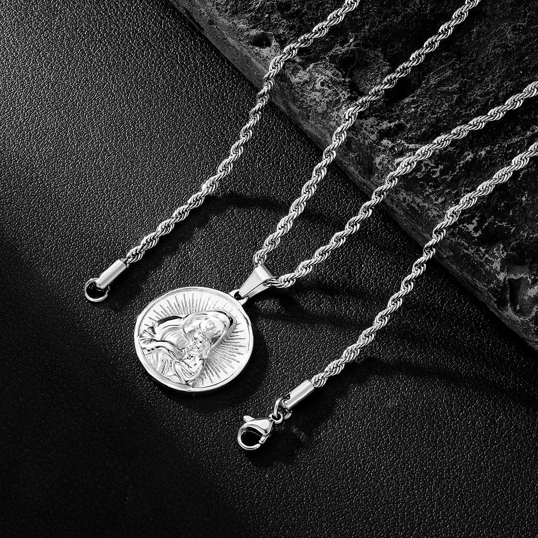 St Mary Pendant | Silver - Image 5