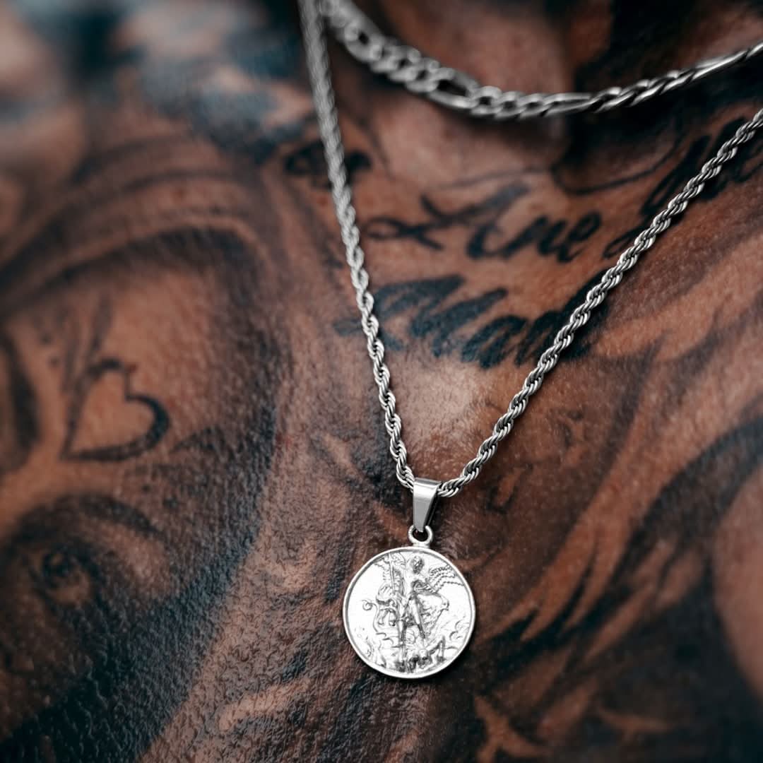 St Michael x Figaro Set | Silver - Image 4