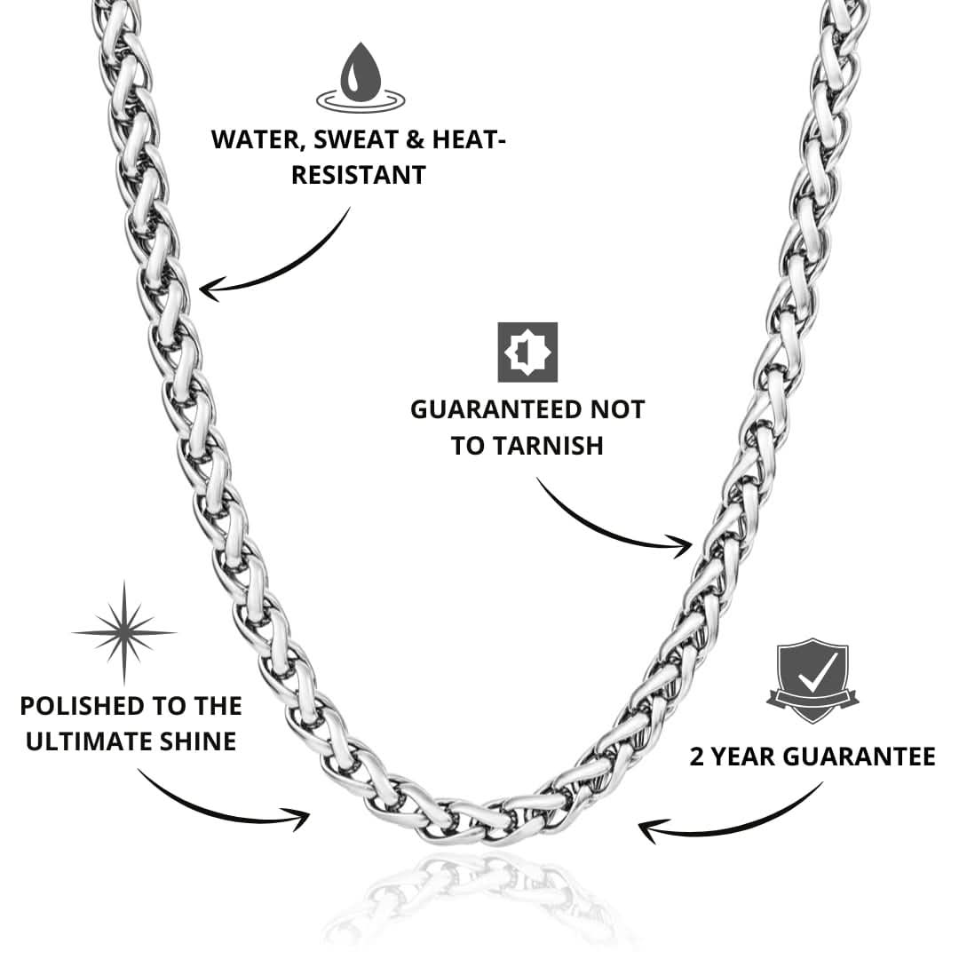 Wheat Chain Silver | 5mm - Image 2