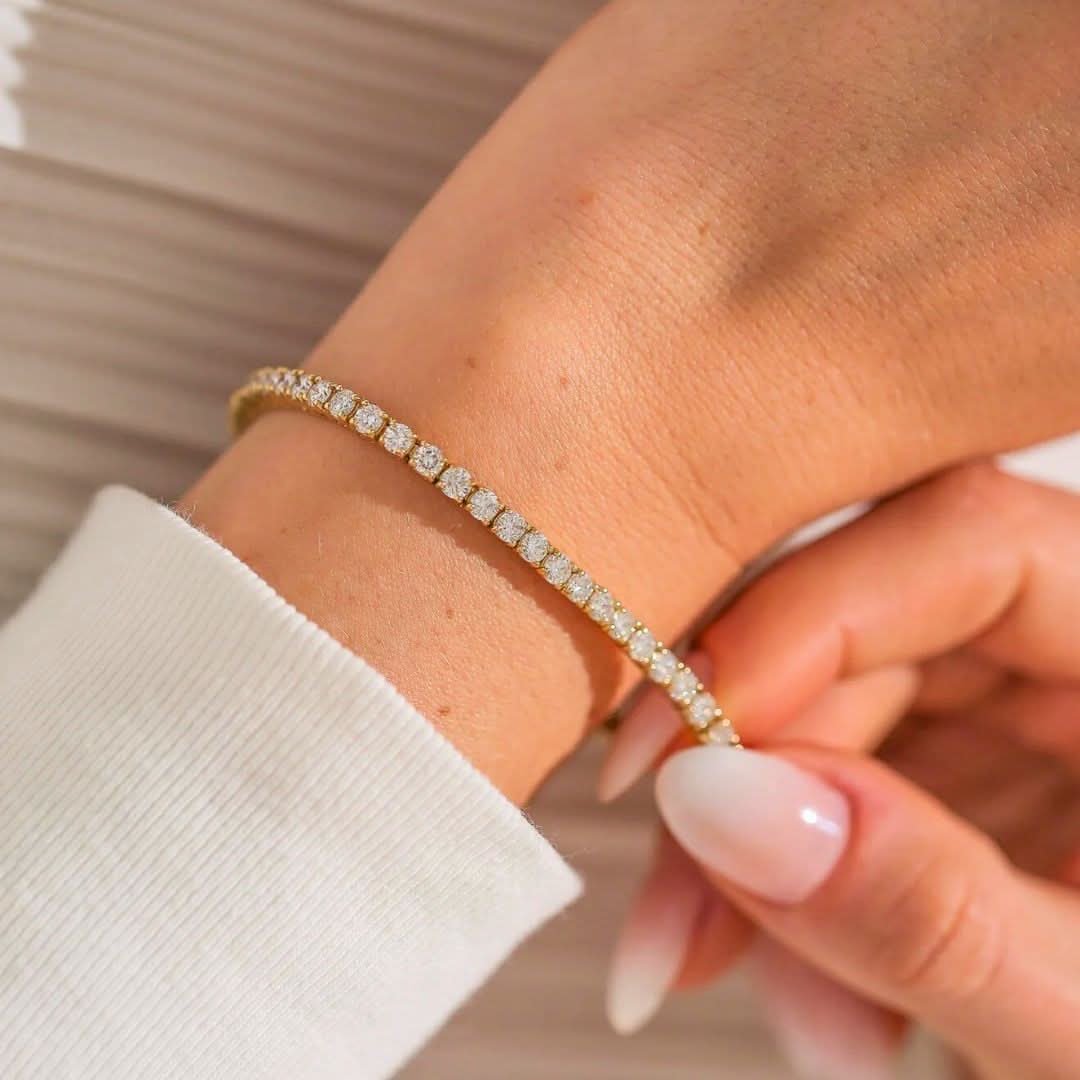 Tennis Bracelet Gold