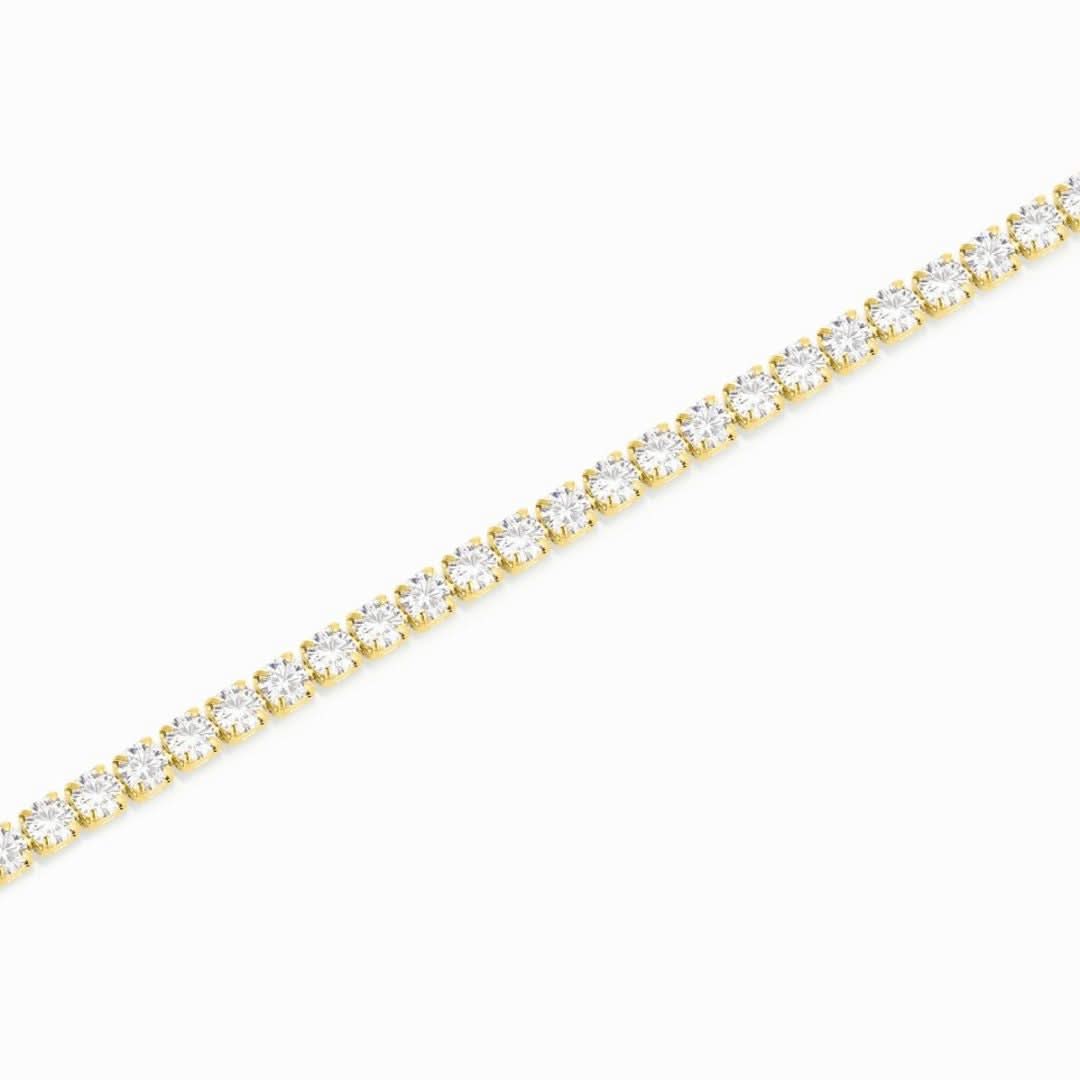 Tennis Bracelet Gold - Image 4